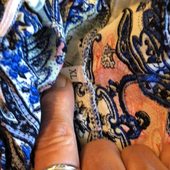 ✨Blue Paisley Romper (Junior)✨ - Picture 6 of 7